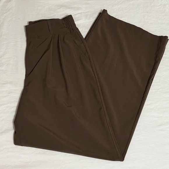 Kyodan Dark Brown Wide Leg Trousers - Picture 2 of 7